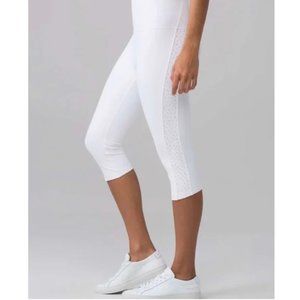 Lululemon Ornate Crop (17") White 4